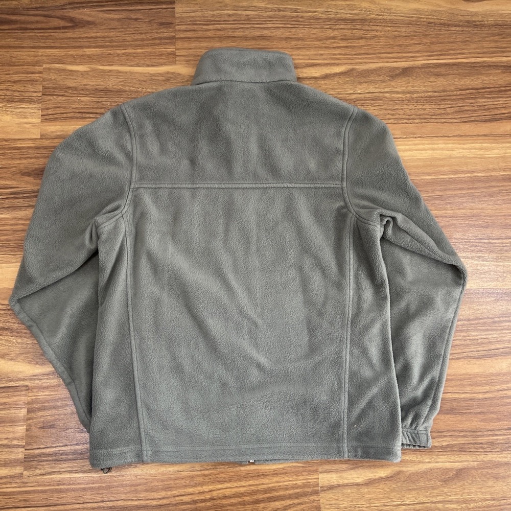 Columbia Green Basic Jacket Small Polyester Fleec… - image 7